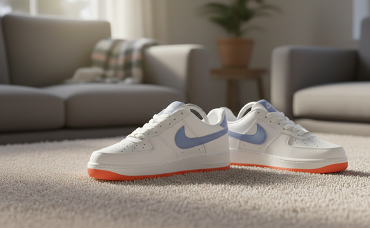 Sky-Step Orange Blaze Low-Tops