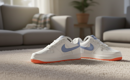 Sky-Step Orange Blaze Low-Tops