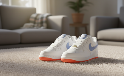 Sky-Step Orange Blaze Low-Tops