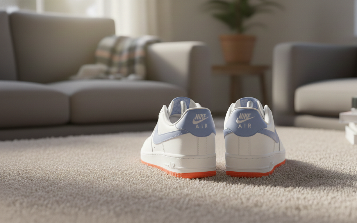 Sky-Step Orange Blaze Low-Tops